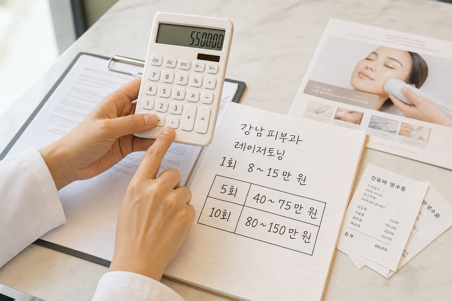 강남피부과 레이저토닝 1회 가격과 유지 기간